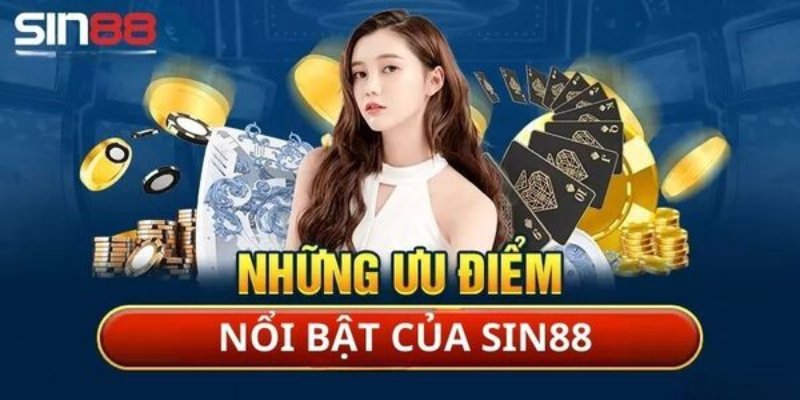Danh mục trò chơi hấp dẫn tại Sin88 được yêu thích